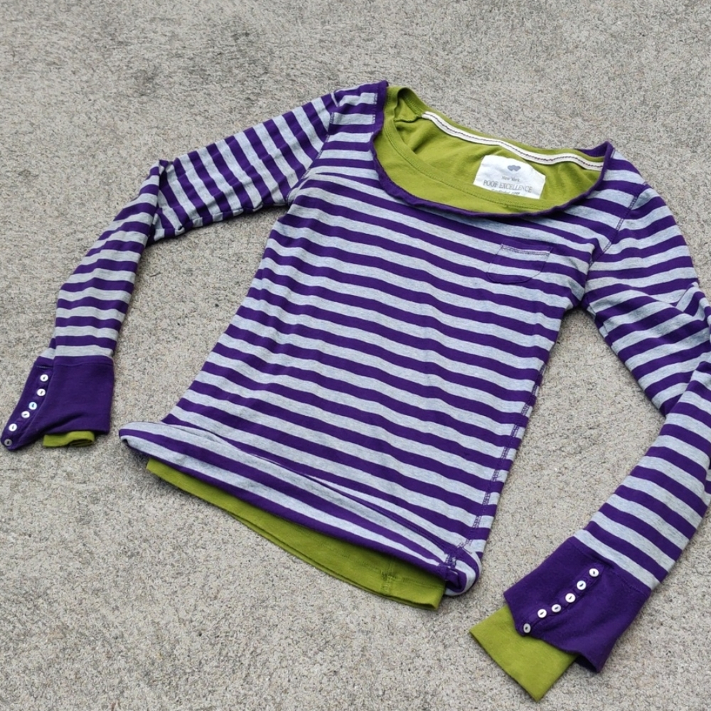 Y2k Classic Tops Stretch Basic Knit Tops Shirt Bu… - image 2